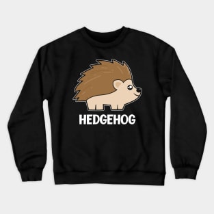 Cute Hedgehog Crewneck Sweatshirt